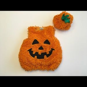 Toddler pumpkin costume